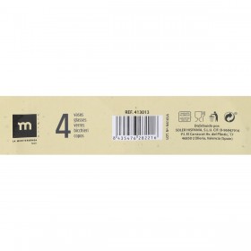 Set di Bicchieri La Mediterránea Trik 4 Pezzi (12 Unità)