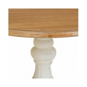 Tavolino da Caffè Alexandra House Living Bianco Legno di abete Legno MDF 66 x 81 x 66 cm