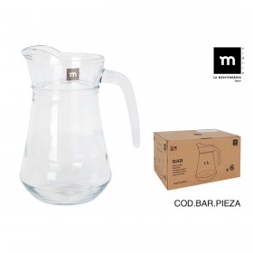 Brocca La Mediterránea Bar Vetro 1 L (6 Unità)