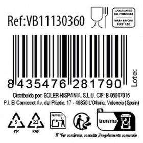 Bicchiere di Vetro La Mediterránea Taska 360 ml (12 Unità)