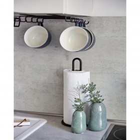 Portarotolo di Carta da Cucina Quttin Metallo 14 x 14 x 31,5 cm (12 Unità)