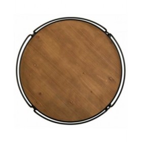 Tavolino da Caffè Alexandra House Living Marrone Metallo Legno di abete Legno MDF 78 x 53 x 78 cm
