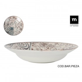 Piatto per Pasta La Mediterránea Grecia Ø 29 cm (6 Unità)