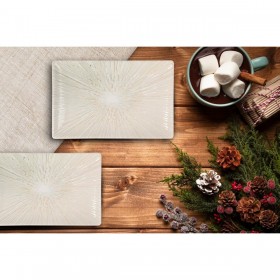 Teglia da Cucina La Mediterránea Anya Rettangolare 30 x 15 x 2 cm (18 Unità)