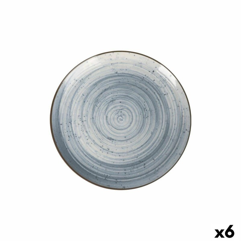 Piatto da pranzo La Mediterránea Swirl Ø 26 cm (6 Unità)