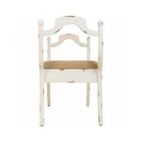 Panca Alexandra House Living Bianco Spugna Legno di abete Legno MDF 45 x 78 x 139 cm