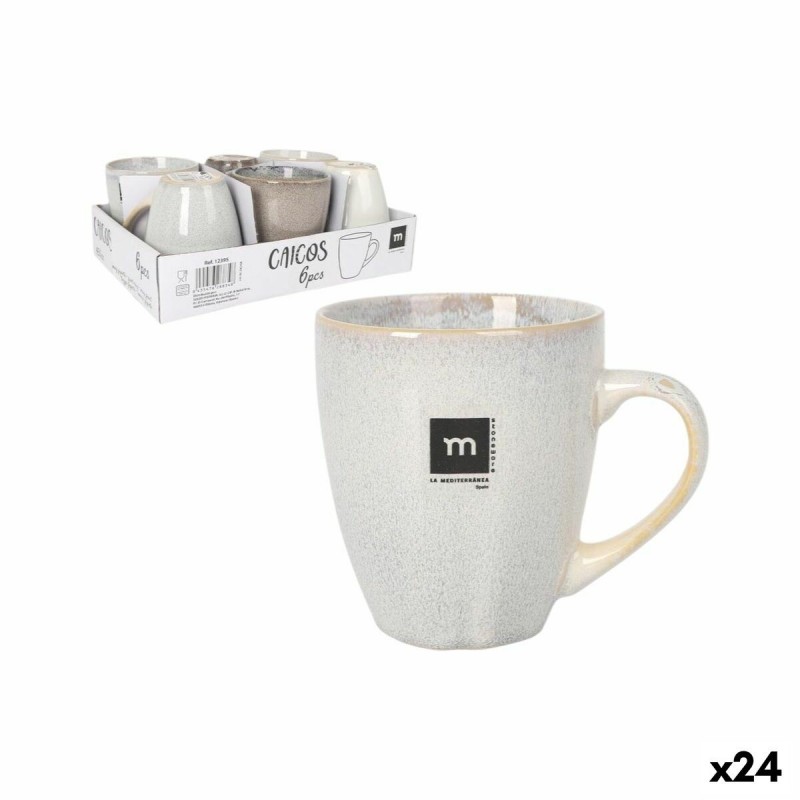 Tazza Mug La Mediterránea Caicos 450 ml (24 Unità)