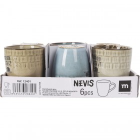 Tazza di caffè e tè La Mediterránea Nevis 90 ml (36 Unità)