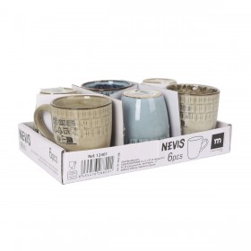 Tazza di caffè e tè La Mediterránea Nevis 90 ml (36 Unità)