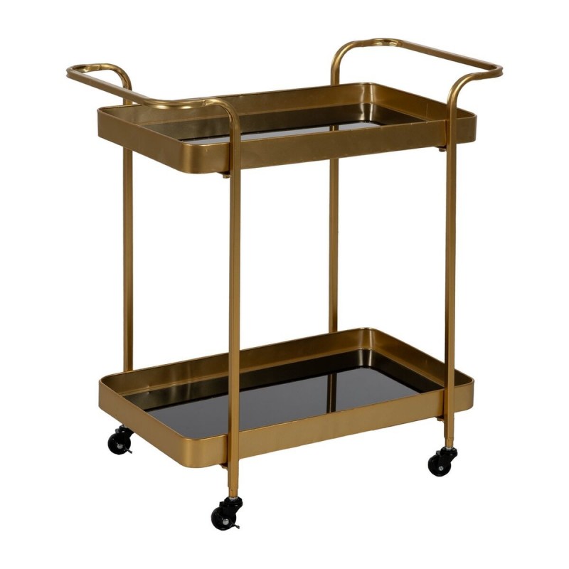Carrello da Portata Dorato 63 x 38 x 75 cm