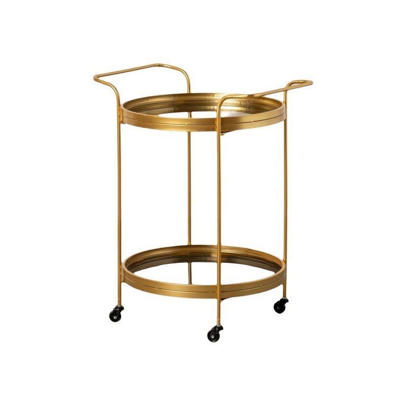 Carrello da Portata Dorato 65 x 50 x 75,5 cm