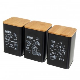 Vasetti Nero Naturale 6,5 L 1,3 L