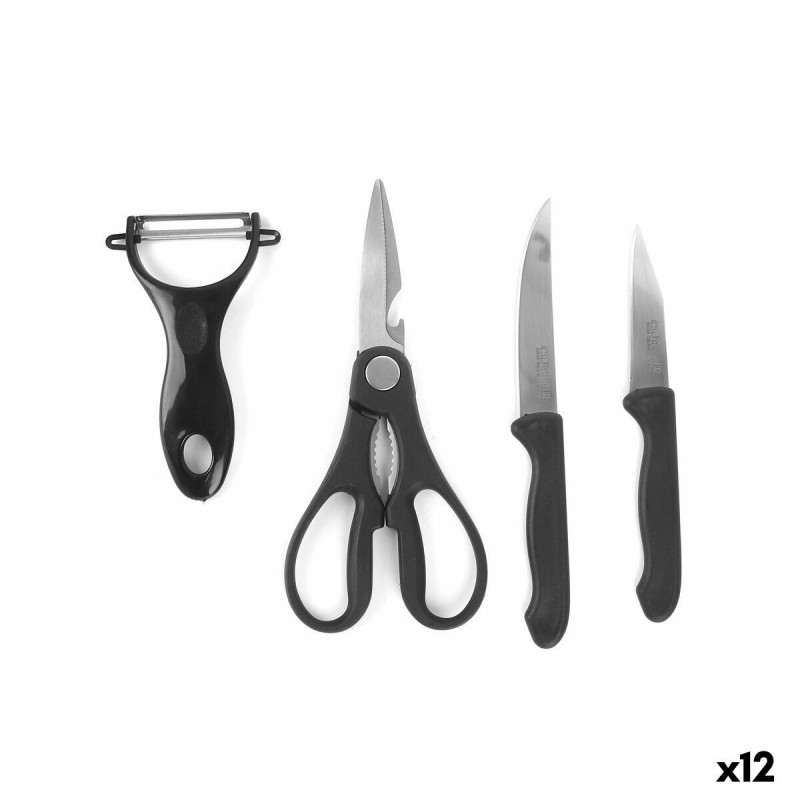 Set di Coltelli per Pelare Cuyfor Acciaio inossidabile 2 Pezzi (12 Unità)