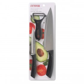Set di Coltelli per Pelare Cuyfor 2 Pezzi (12 Unità)