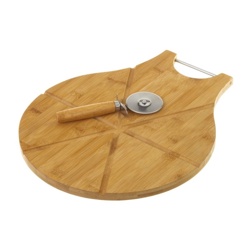 Tagliapizza Naturale Bambù 38 x 32 x 1,5 cm