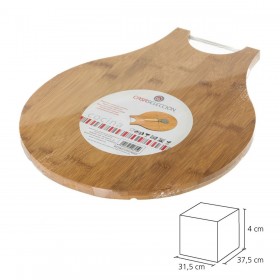 Tagliapizza Naturale Bambù 38 x 32 x 1,5 cm