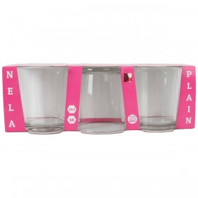 Set di Bicchieri Inde Plain 6 Pezzi (6 Unità)