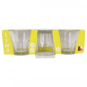 Set di Bicchieri Inde Limo 260 ml 6 Pezzi (8 Unità)