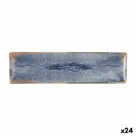 Teglia da Cucina La Mediterránea Aelia Rettangolare 30 x 8 x 2 cm (24 Unità)