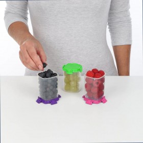 Set di scatole porta pranzo Privilege 140 ml 6,8 x 5 x 5 cm 3 Pezzi (24 Unità)