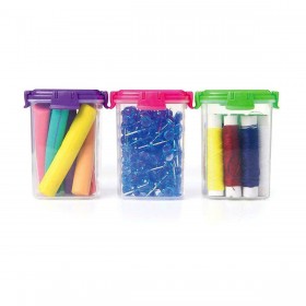 Set di scatole porta pranzo Privilege 140 ml 6,8 x 5 x 5 cm 3 Pezzi (24 Unità)