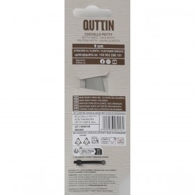 Coltello da Cucina Quttin PETTY Takamura Marrone Argentato 9 cm (12 Unità)
