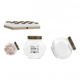 Barattolo di Vetro La Mediterránea WOOD 280 ml (48 Unità)