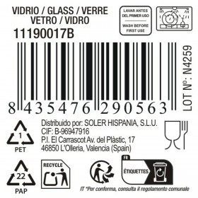 Bicchiere di acqua Inde Milan 310 ml (48 Unità)