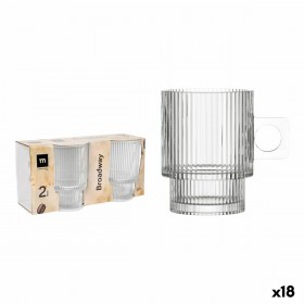 Set di Tazze La Mediterránea Broadway 2 Pezzi (18 Unità)