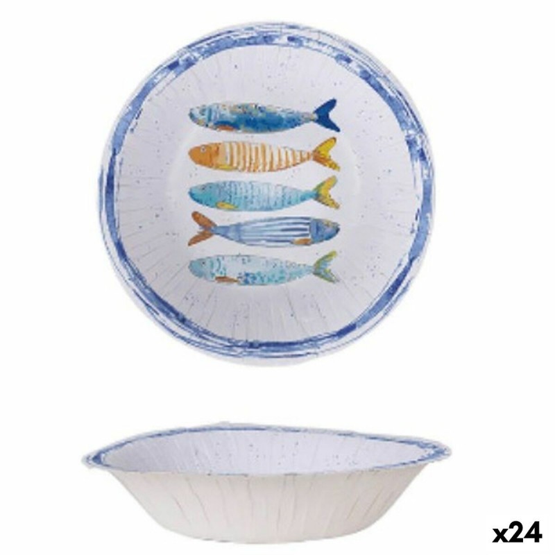 Set di piatti Inde 450 ml 6 Pezzi (24 Unità)