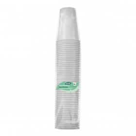 Set di Bicchieri Inde Bianco 300 ml 50 Pezzi (18 Unità)