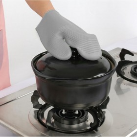 Guantone da Forno Quttin Silicone 22 x 18 cm (24 Unità)
