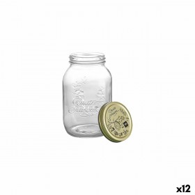 Barattolo di Vetro La Mediterránea QUATRE 1,5 L (12 Unità)