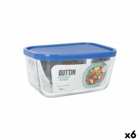 Porta pranzo Inde Frigo Rettangolare 16,5 x 11,7 x 7,4 cm (6 Unità)