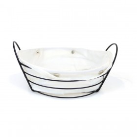 Portapane My Bar Bianco Metallo 26 x 23,5 x 11,2 cm (12 Unità)