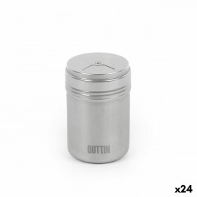 Barattolo per spezie Quttin Acciaio (24 Unità)
