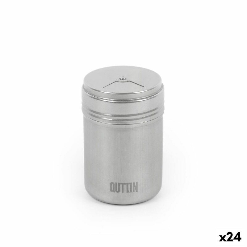 Barattolo per spezie Quttin Acciaio (24 Unità)