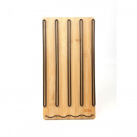 Contenitore per Sistemare le Capsule di Caffè Quttin Bambù 35 x 18 x 4 cm 40 Capsule di caffè (6 Unità)