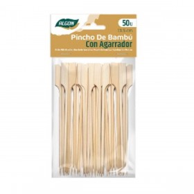 Stuzzicadenti in Bambù Algon Bambù 50 Pezzi (24 Unità)