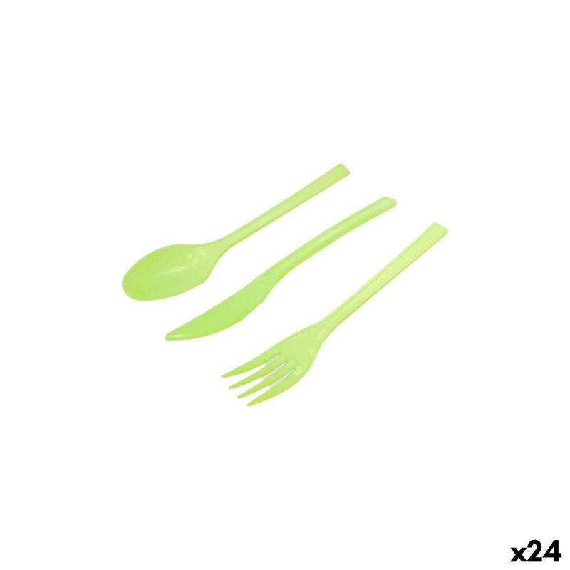 Posate Monouso Algon (24 Unità)