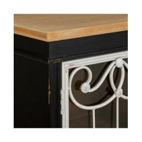 Stand Espositore Alexandra House Living Vetro Legno di abete Legno MDF 36 x 100 x 50 cm