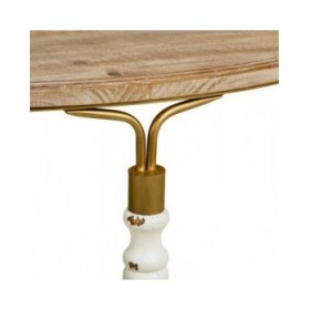 Ingresso Alexandra House Living Bianco 35 x 76 x 80 cm