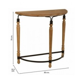 Ingresso Alexandra House Living Marrone 35 x 76 x 80 cm