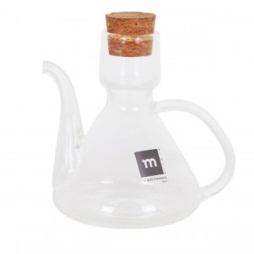 Oliera La Mediterránea Bell Trasparente Silicone Vetro Borosilicato 125 ml (18 Unità)