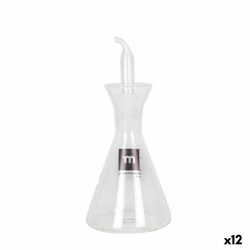 Oliera La Mediterránea Iraia Trasparente Vetro Borosilicato 125 ml (12 Unità)