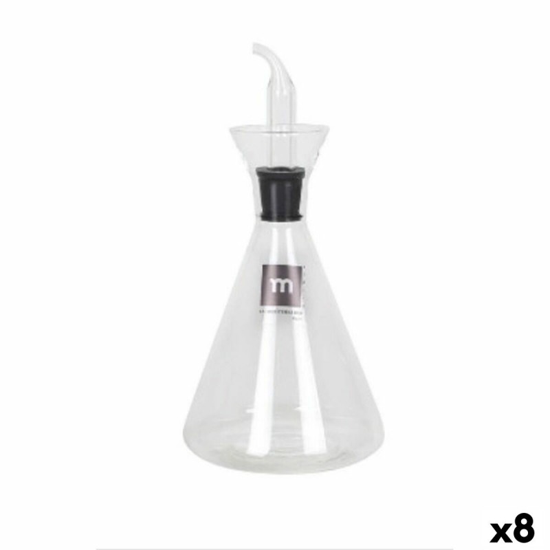 Oliera La Mediterránea Trasparente Vetro Borosilicato 250 ml (8 Unità)