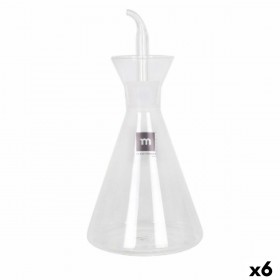 Oliera La Mediterránea Iraia Trasparente Vetro Borosilicato 500 ml (6 Unità)