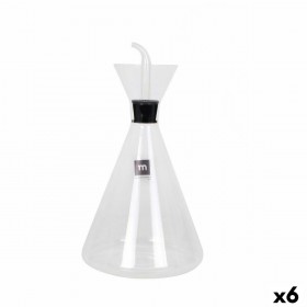 Oliera La Mediterránea Iraia Trasparente Vetro Borosilicato 1 L (6 Unità)