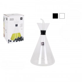 Oliera La Mediterránea Iraia Trasparente Vetro Borosilicato 1 L (6 Unità)