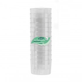 Set di Bicchieri Algon Plastica 12 Pezzi (12 Unità)
